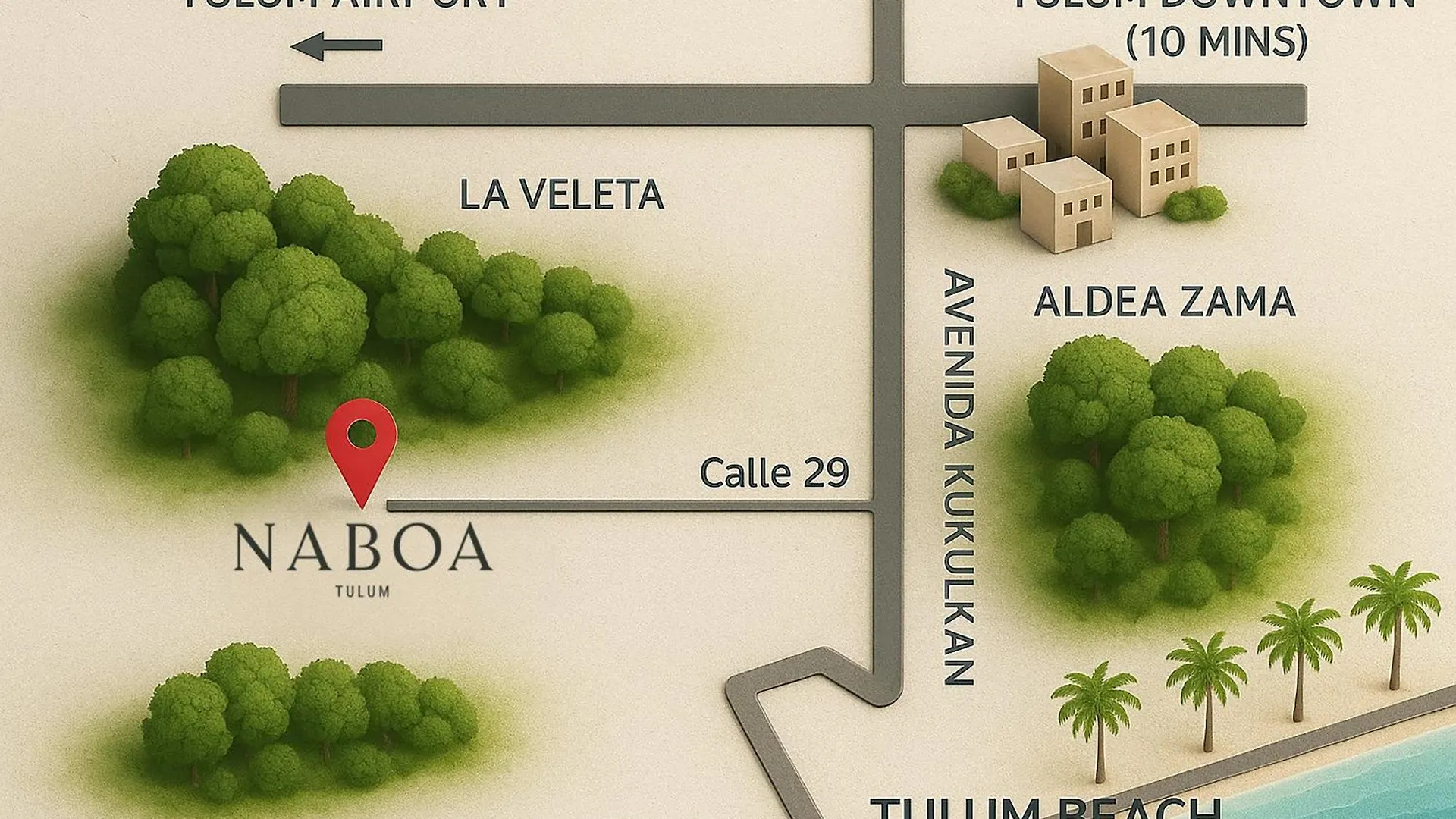 Naboa Hotel Tulum 5*,  Mexiko
